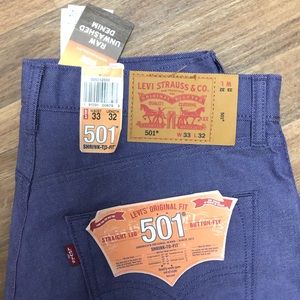 Levi's Jeans - 🆕🔥 Levi’s 501 Shrink to Fit Jeans Purple Mens 33 Levi's Jeans - 🆕🔥 Levi’s 501 Shrink to Fit Jeans Purple Mens 33